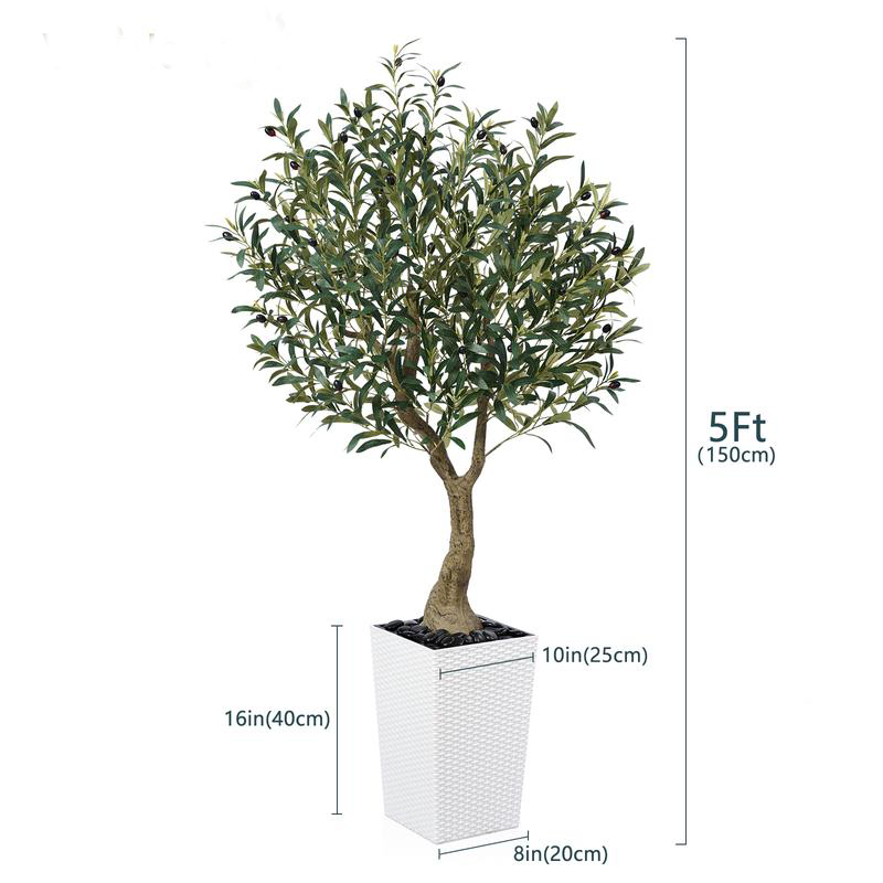 Artificial Olive Tree UV Resistant for Indoor & Outdoor