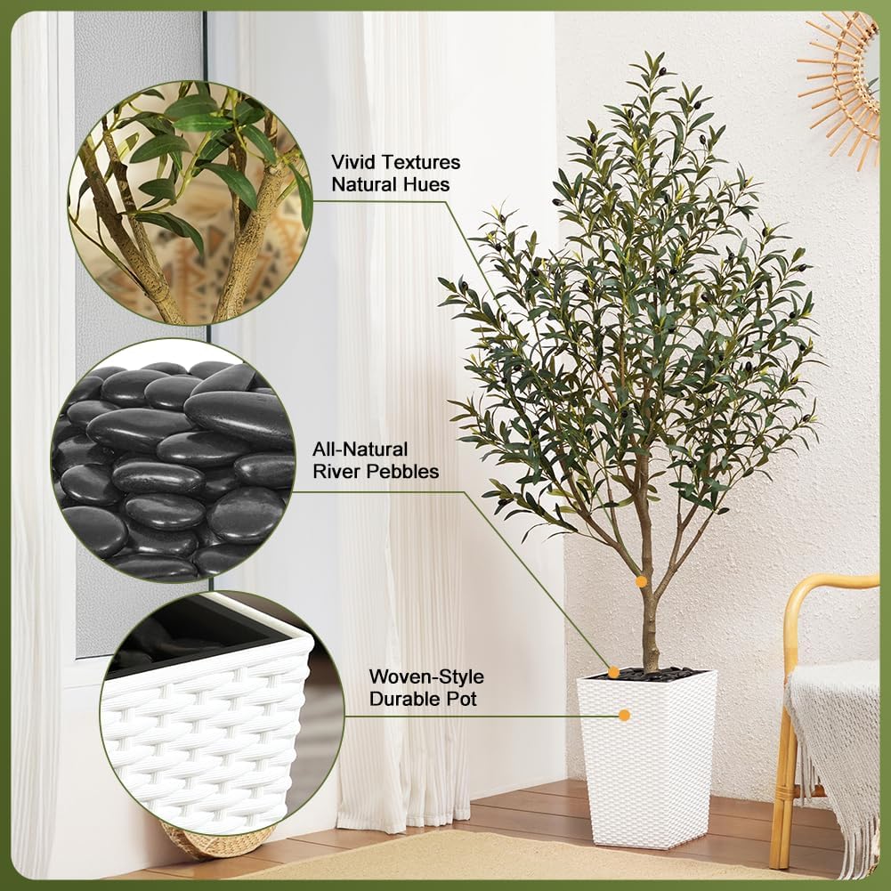 Artificial Olive Tree UV Resistant for Indoor & Outdoor