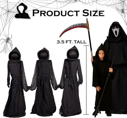 LED Halloween Black Witches with Hats Stakes